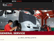 Tablet Screenshot of metroautoindo.com